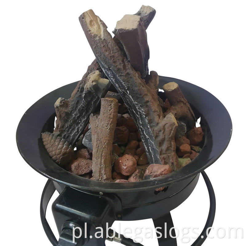 Fake Wood Outdoor Gas Logs Jpg